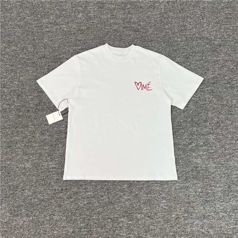 New Ald Short-Sleeved Correct Version Classic Letter Print New York Landmark Ins Trendy Brand American Retro Pure Cotton T-Shirt