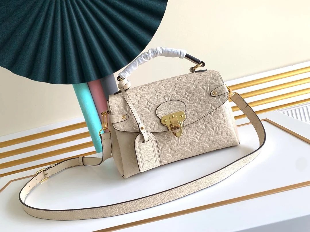 In stock: [Luxury Boutique] **M53941 M53942 Head-Covering Bag, Women’s Embossed Handbag, Georges BB Tote
