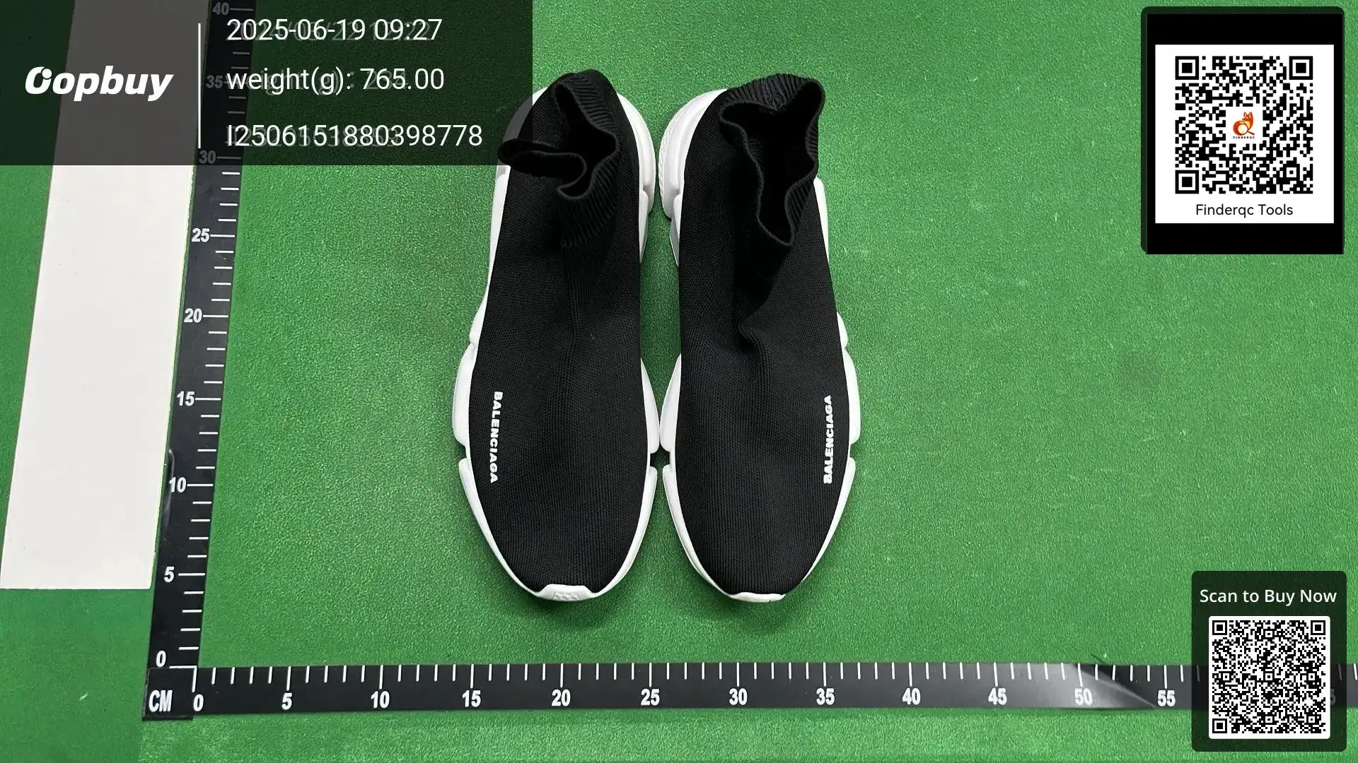 Balenciaga Speed Trainer Black White