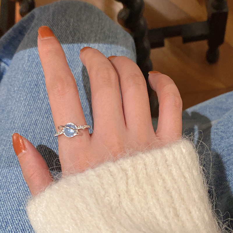 Planet Ring for Women, Niche Design, Fashionable, Unique, Light Luxury, Index Finger Ring, Trendy, Exquisite, Stylish Ring, Cosmic