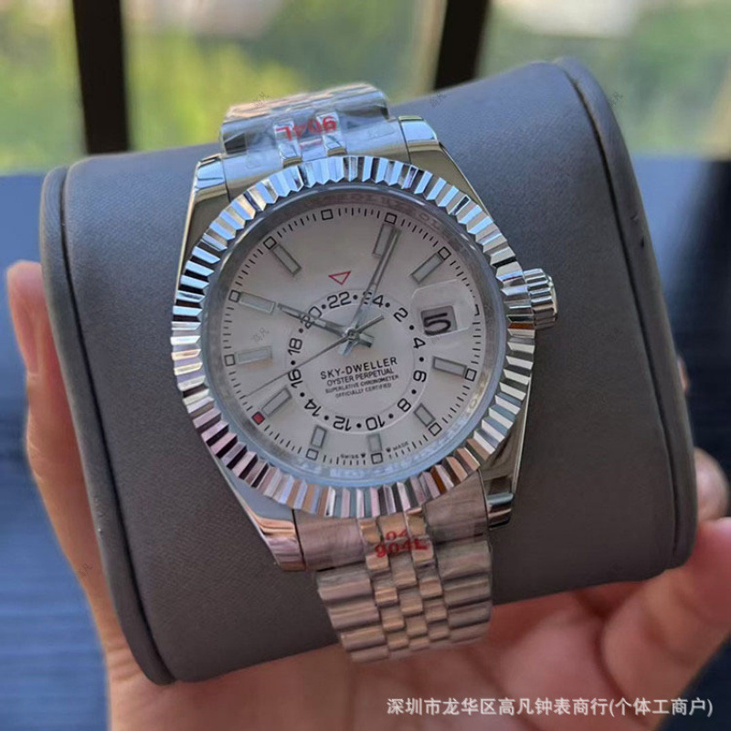 Laojia Zong Aerospace Walker Series Watch Men's Business Fully Automatic Mechanical Watch Station West Watch Manufacturer Supply Wholesale Foto QC de 1688 na Qualit.ly