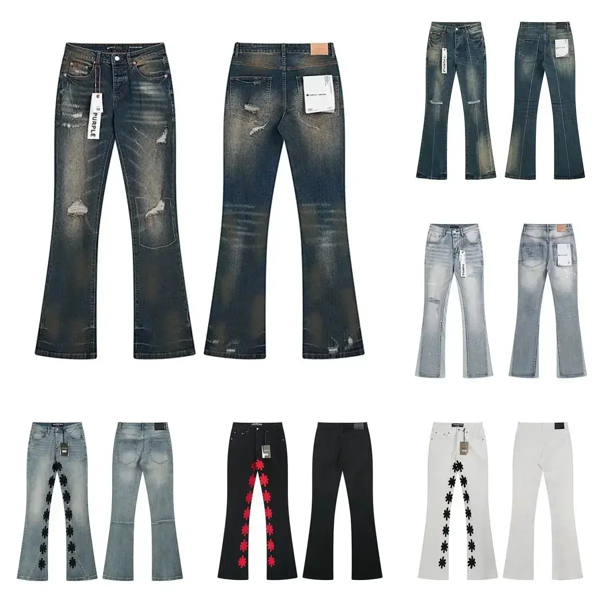 Purple Brand Flared Jeans