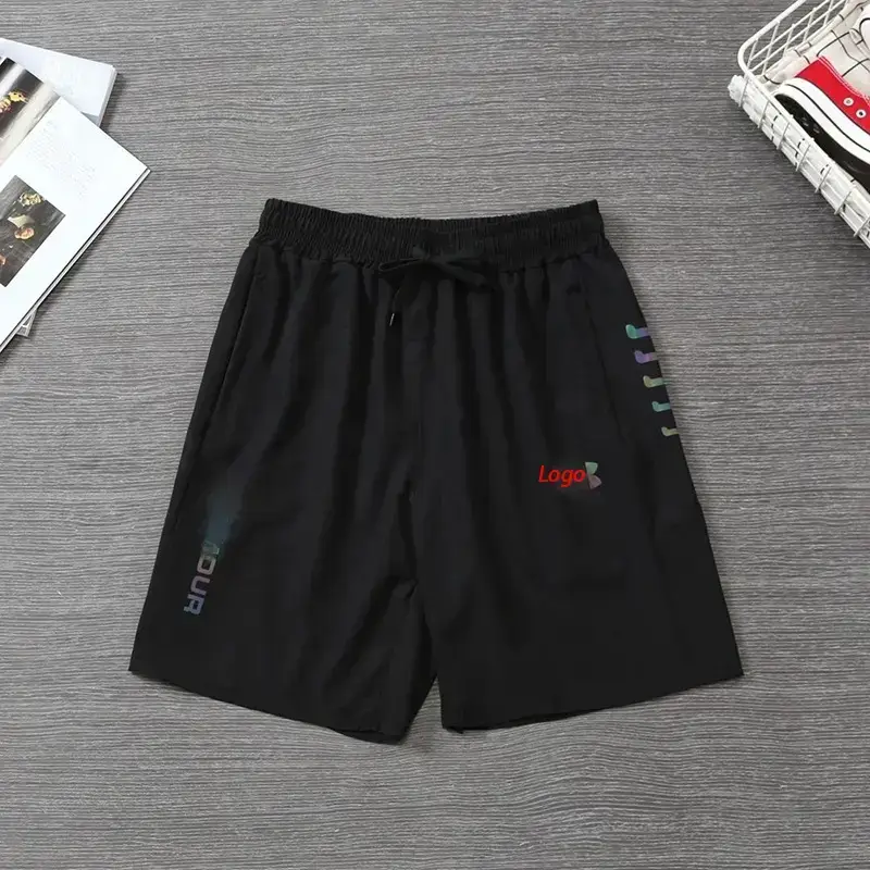 Brand Ice Silk Quick-Drying Sports Pants Men's Outdoor Running Basketball Swimming Pants Summer Cool Fitness Pants Five-Point Shorts