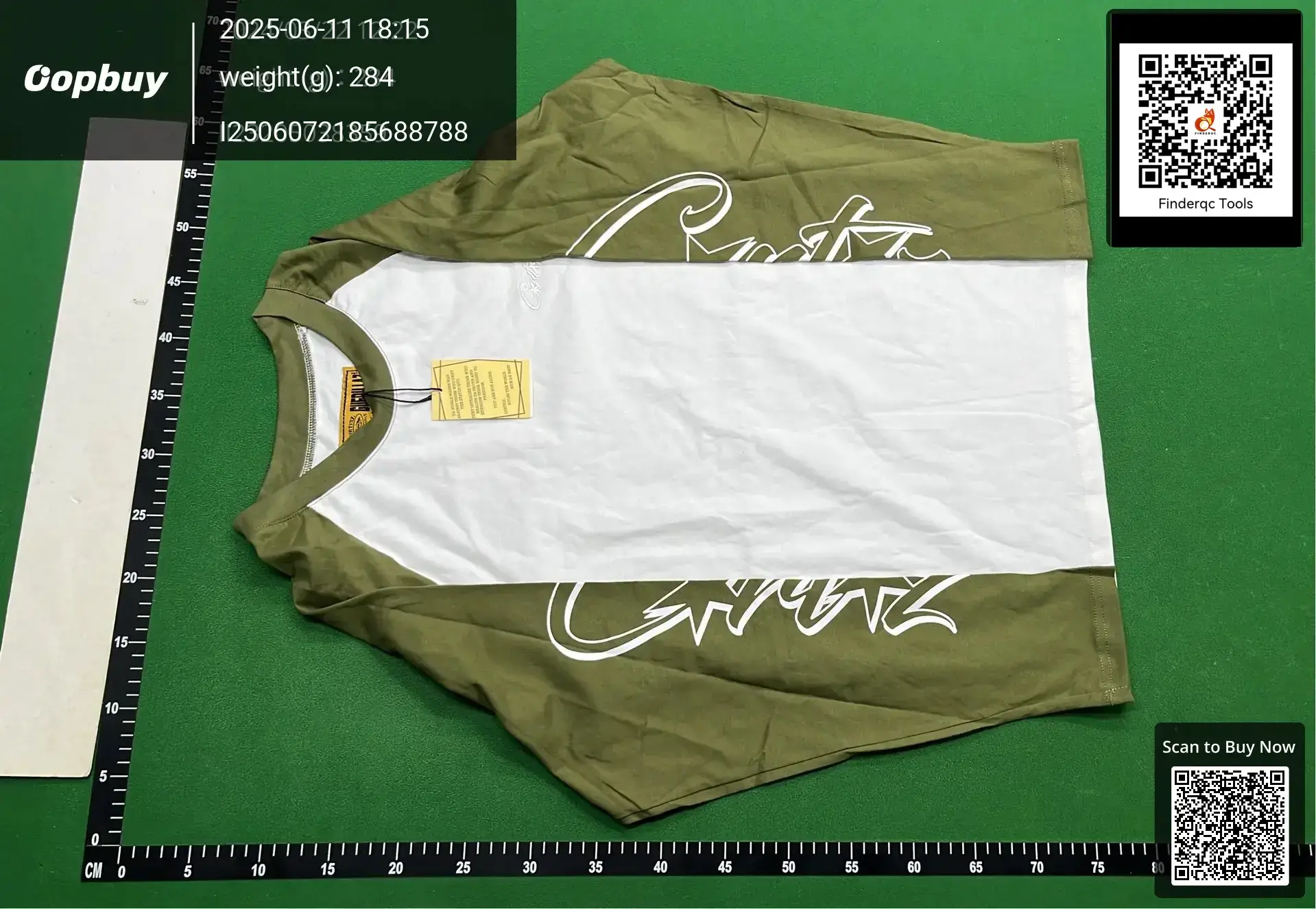 Cross-Border fashion brand Corteiz Devil Island letter printing men's and women's same casual loose color matching Raglan long sleeve T-shirt