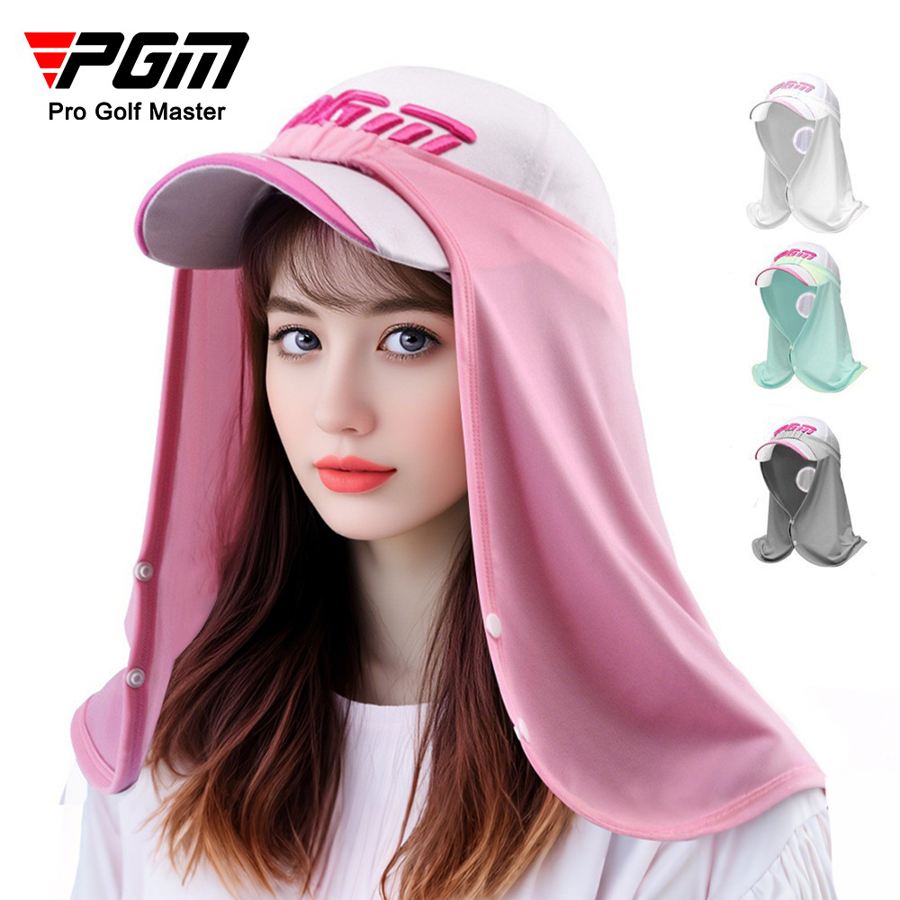 PGM Summer Sun Protection Golf Men's and Women's Ice Silk Scarf Sun Protection Headband Ice Silk Mask Factory Direct Supply