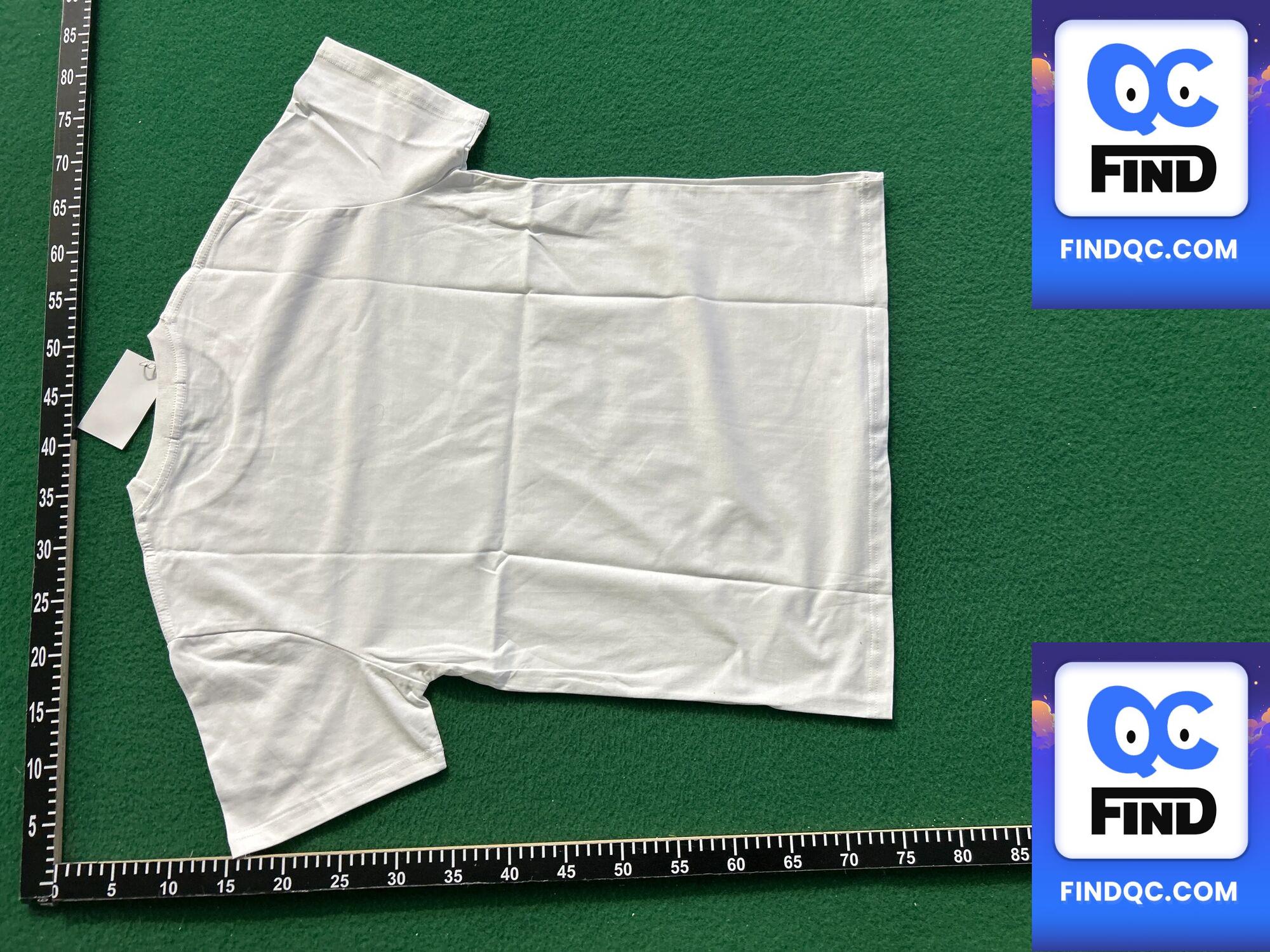 Casablanca Short-Sleeved T-Shirt White QC