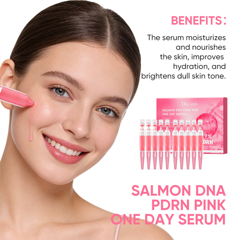 Cross-Border Salmon Dna Pdrn Single-Use Essence Daily Serum Collagen Liquid Foreign Trade Wholesale Pdrn