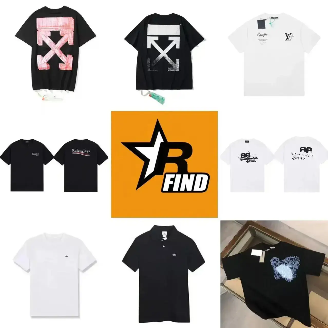 特价-品牌T恤(无质量问题不退换）-R