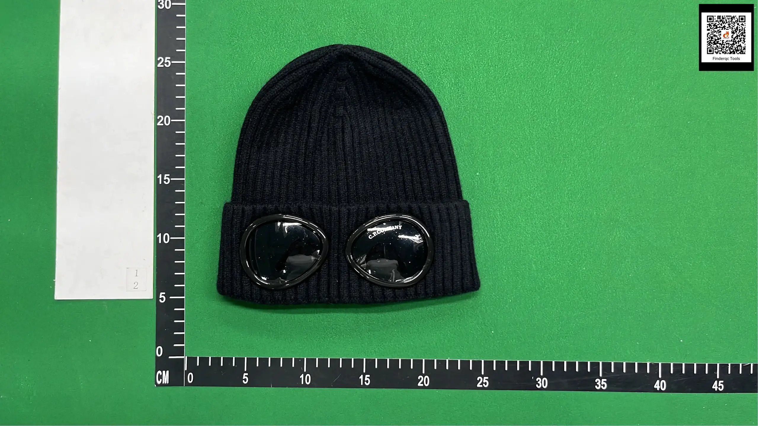 C.P. Company Goggle Beanie Black