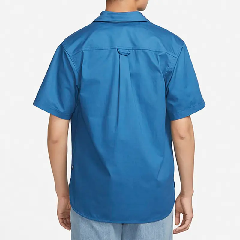 Nike Nike Men's Summer Sb Lapel Multi Flap Pocket pants parka Casual Sports Shirt Short Sleeve Fq0400-457