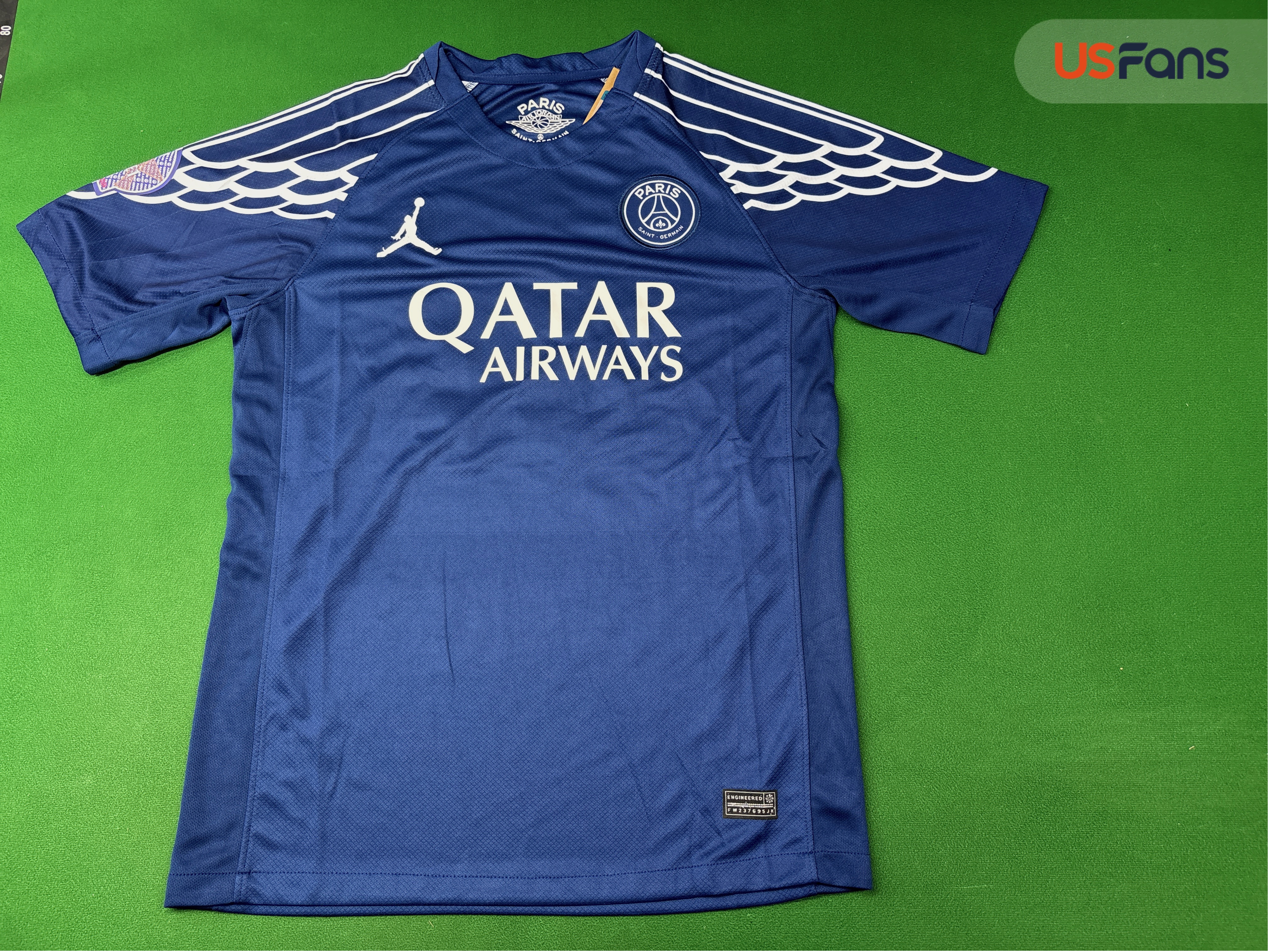 2425 Paris Sanke Jersey Fans Edition No. 10 Dembele No. 2 Hakimi No. 19 Li Gangren adult jacket — QC-Foto 2