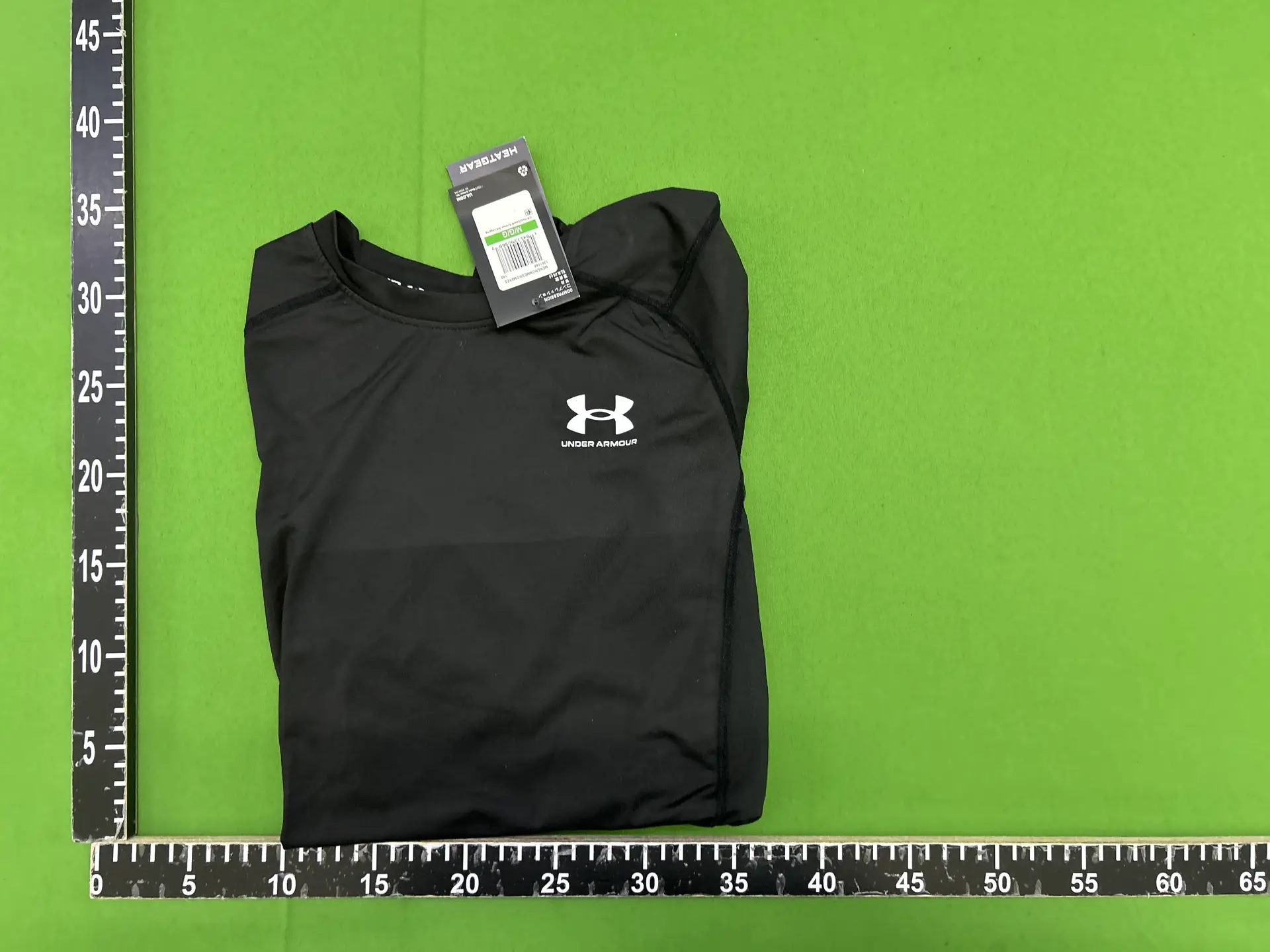 Under Armour Heatgear Compression Black Long Sleeve Shirt