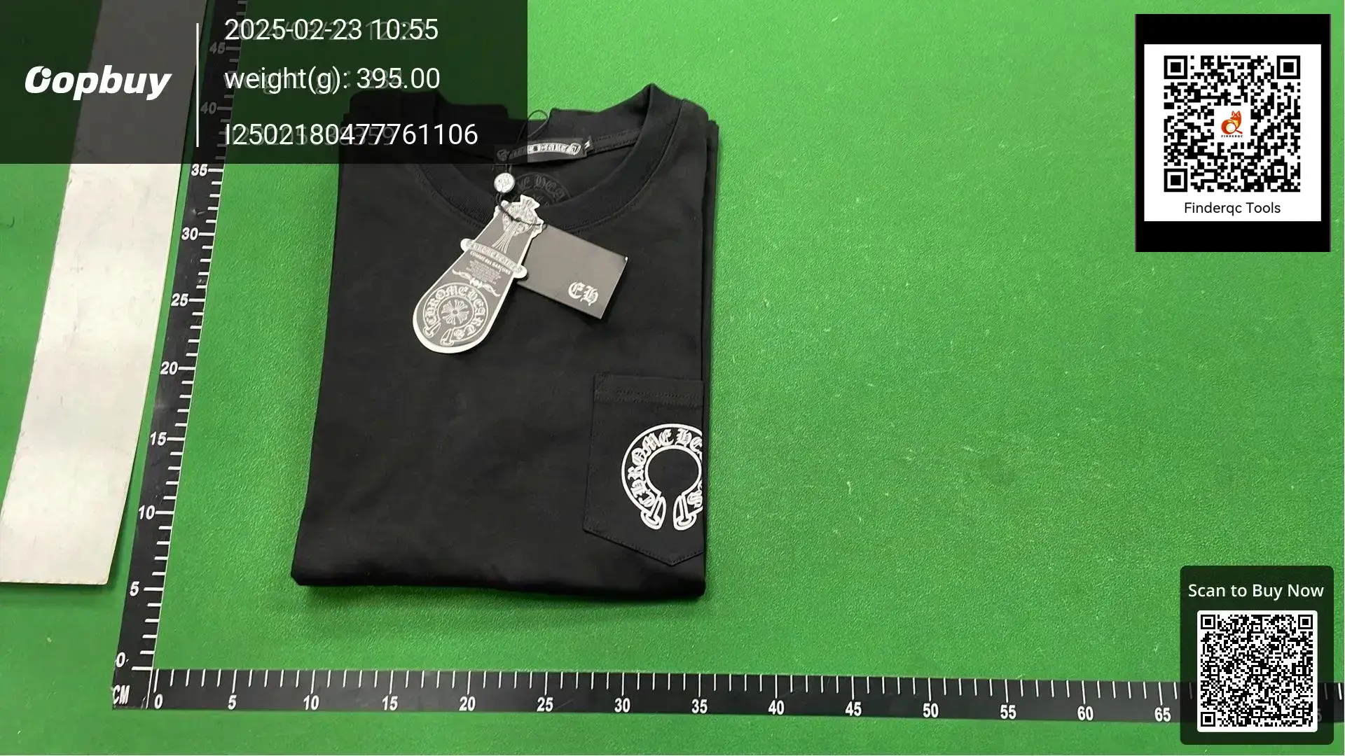 Chrome Hearts Black Pocket T-Shirt