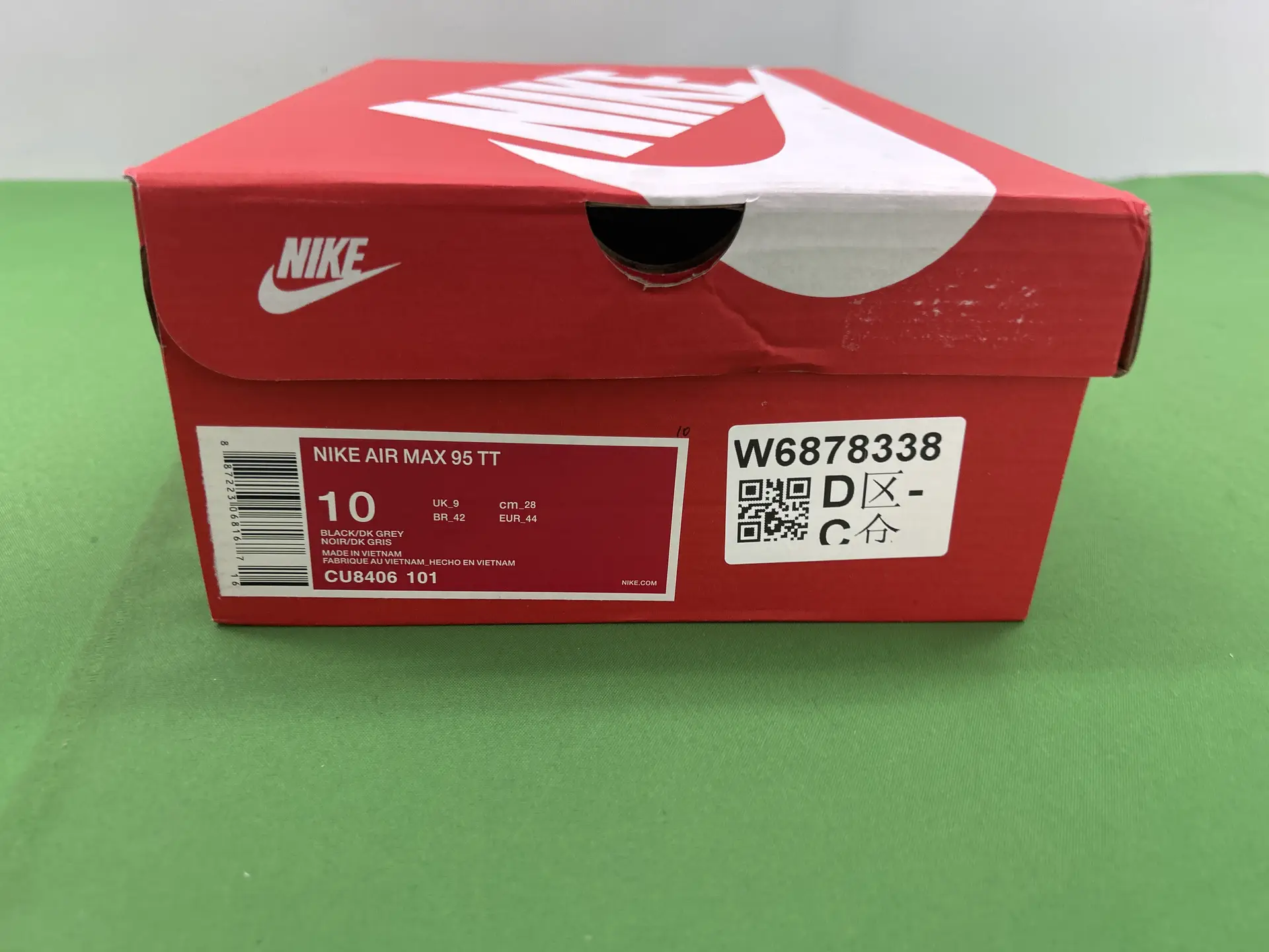 Nike Air Max 95 TT Black/DK Grey CU8406 101