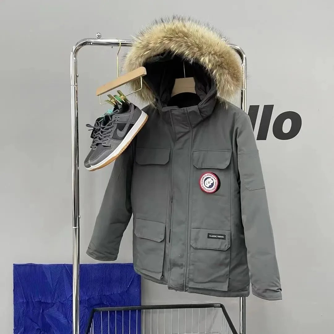 3羽绒服工装款男女情侣工装款派克同款加厚外套 Zdjęcie QC z WEIDIAN na Qualit.ly