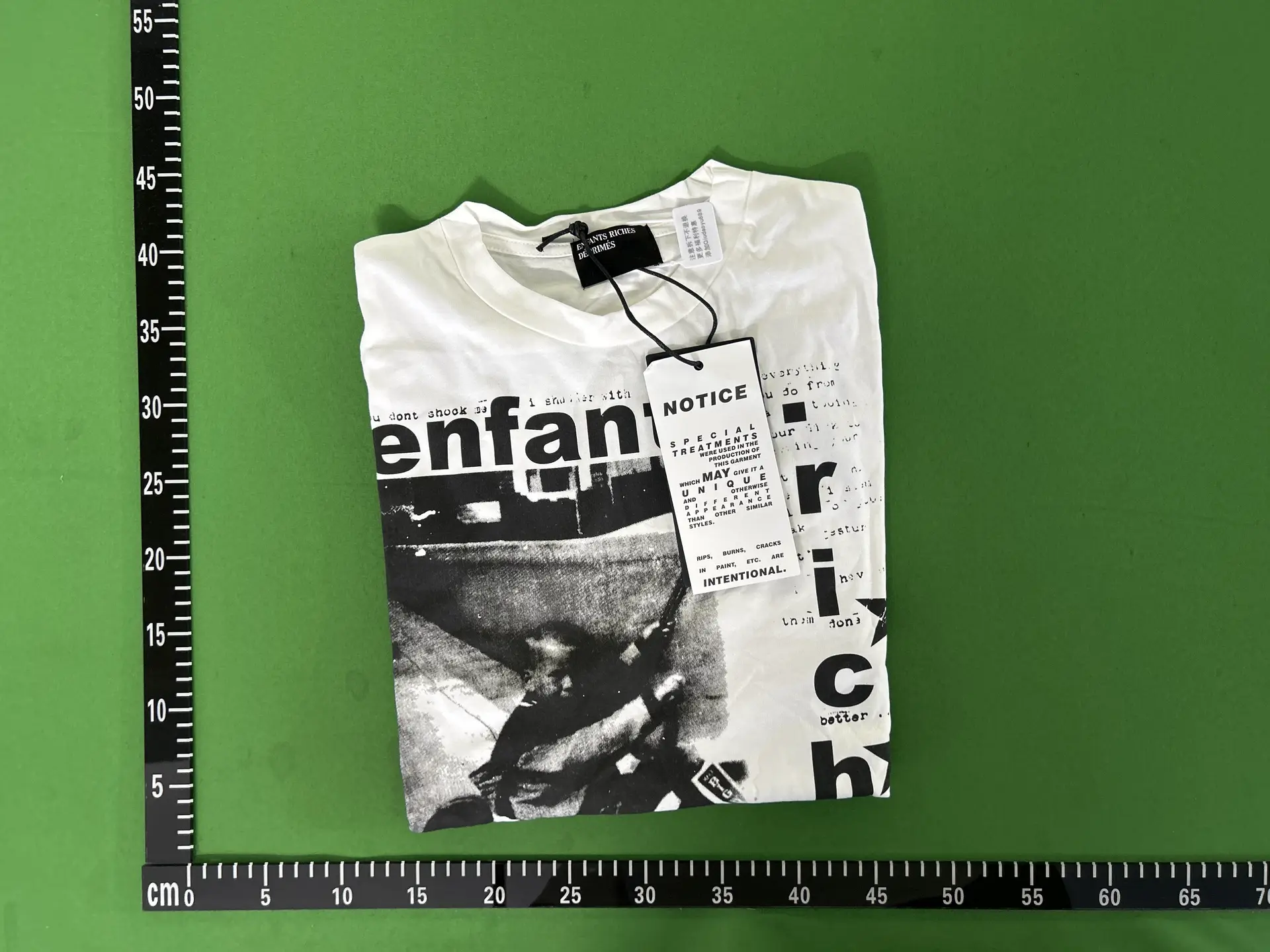 Enfants Riches DÃ©primÃ©s White Graphic Print T-Shirt