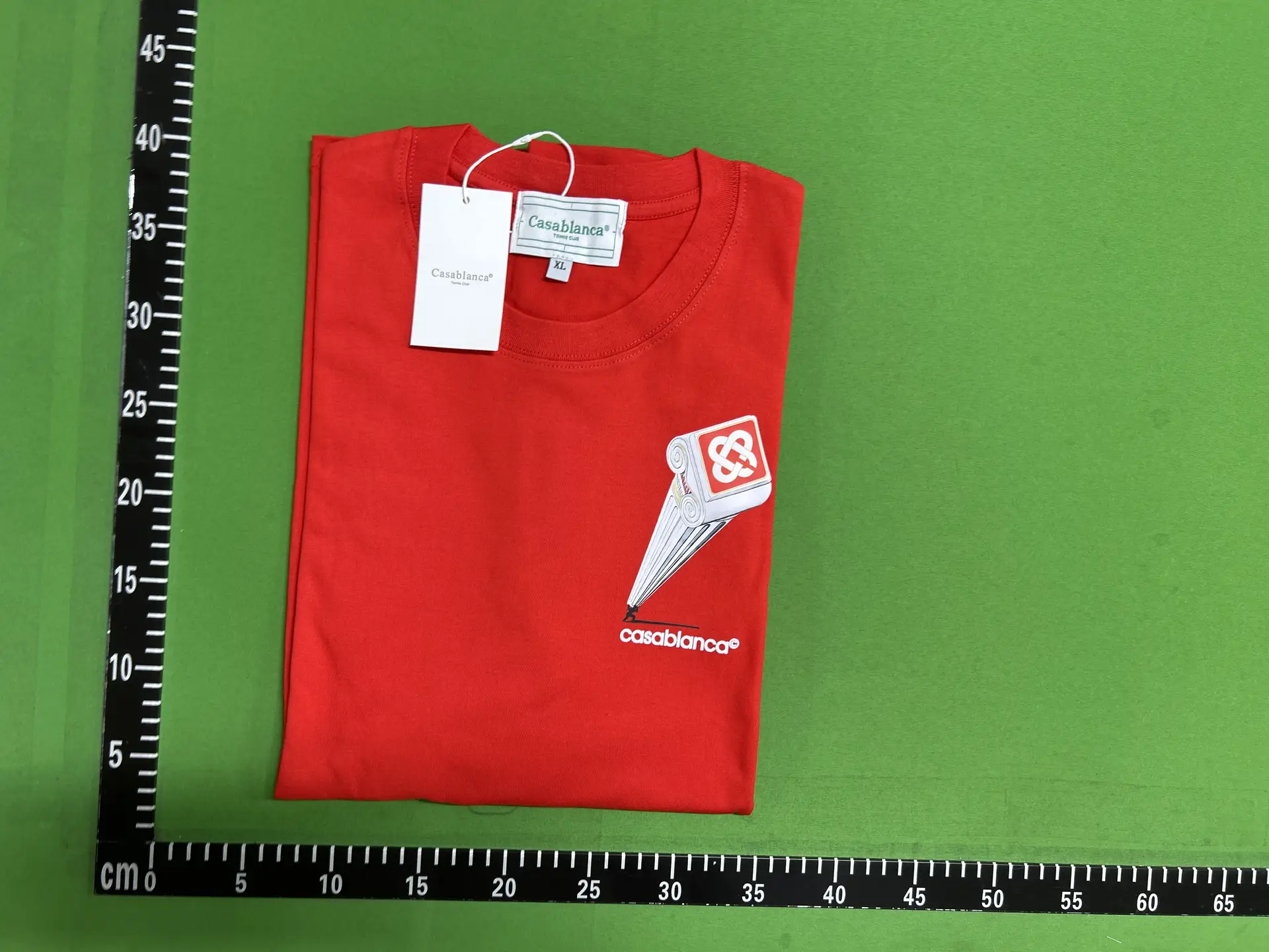 Casablanca Tennis Club Red T-Shirt
