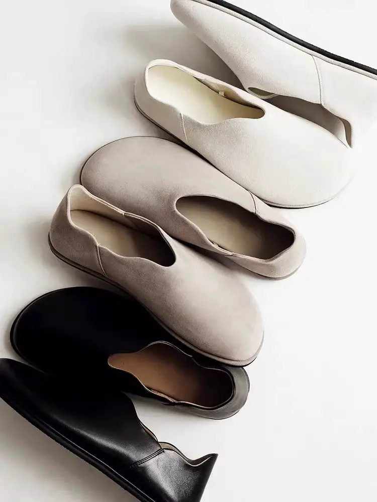 Comfortable Mules for Men and Women, Trendy Slip-On Loafers, Old Money Style Commuting Slippers, Slip-On Flat Classic Shoes
