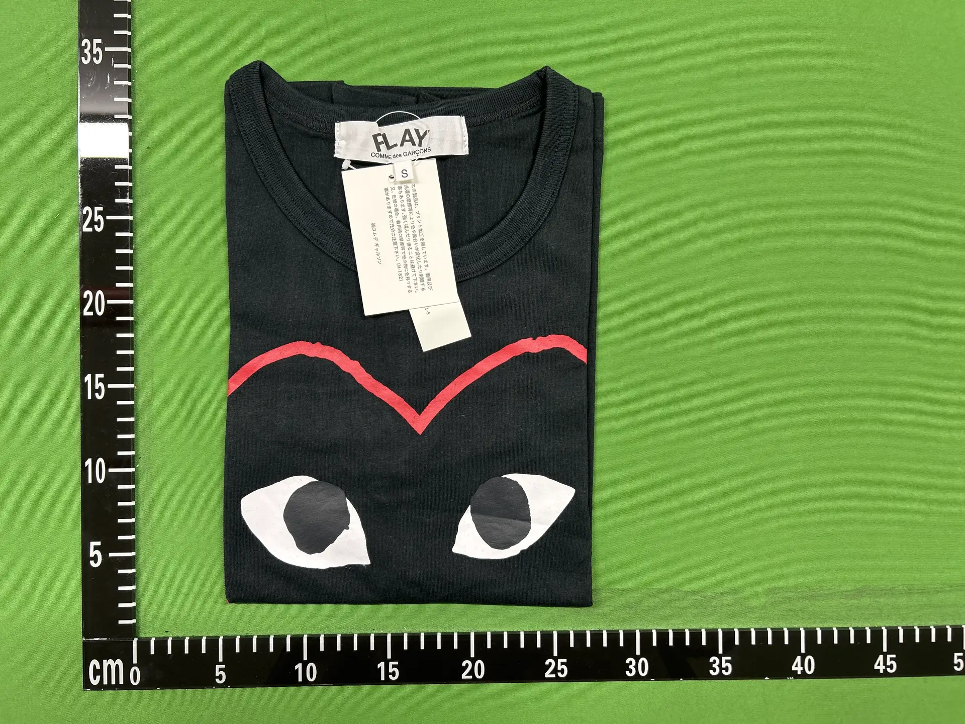Heiplay Japanese fashion brand love sweethearts outfit 19 years autumn and winter line heart short sleeve T-shirt round neck cotton men's and women's