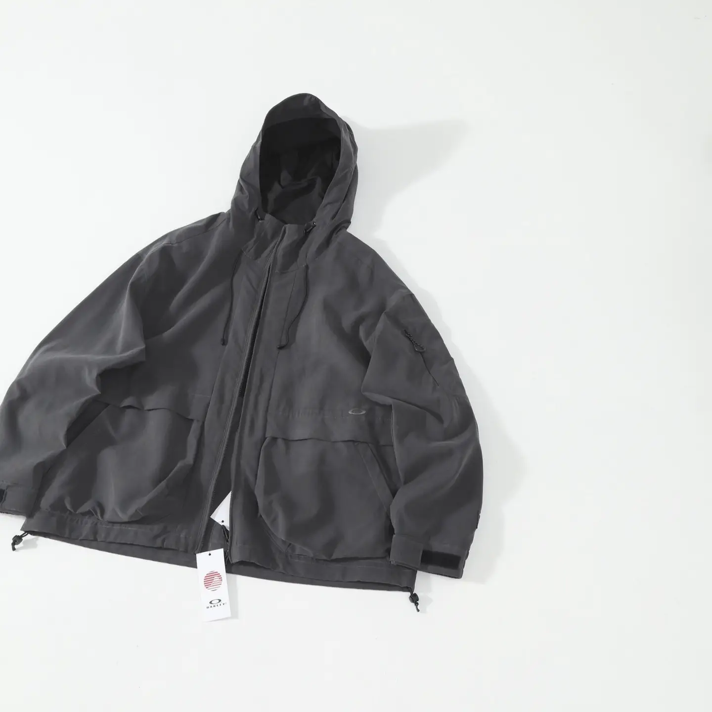 Oak Functional Outdoor Sports and Leisure Jacket, down Shell, Multifunctional Hooded Jacket, Loose and Trendy