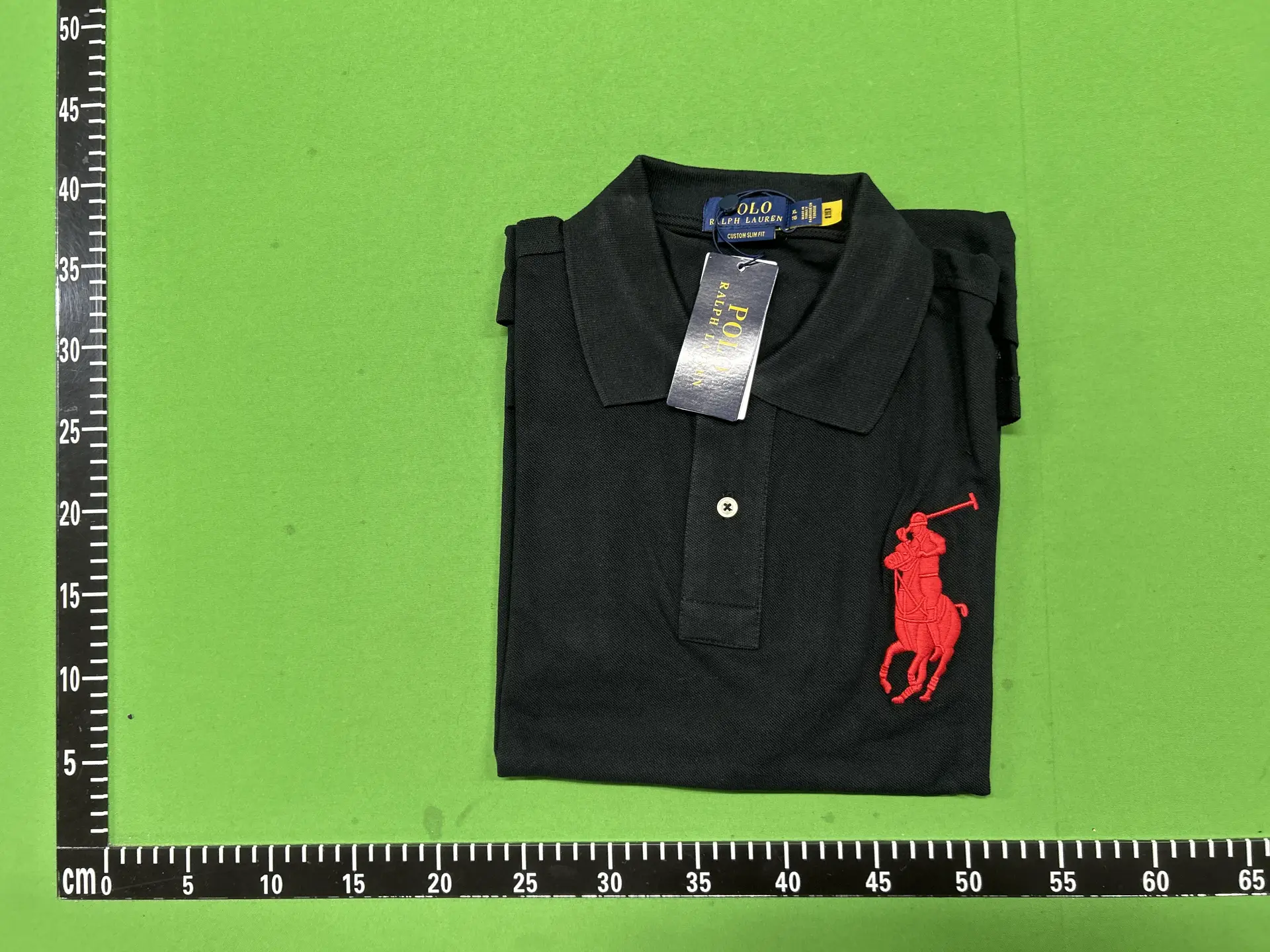 Summer men's collar embroidered short sleeved t-shirt made of pure cotton and KR