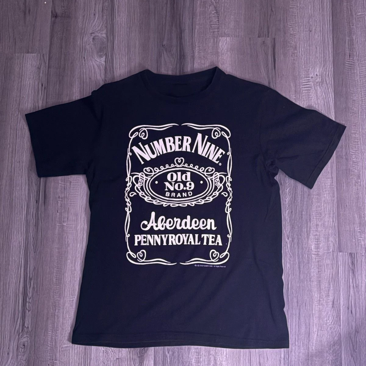 Number Nine Old No.9 Brand Aberdeen Pennyroyal Tea T-shirt