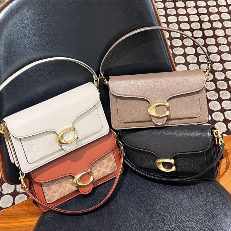 Coach Original Tabby 26 Classic Monogram Versatile Fashion Shoulder Crossbody Handbag with Lychee Pattern for Women Foto QC de 1688 na Qualit.ly