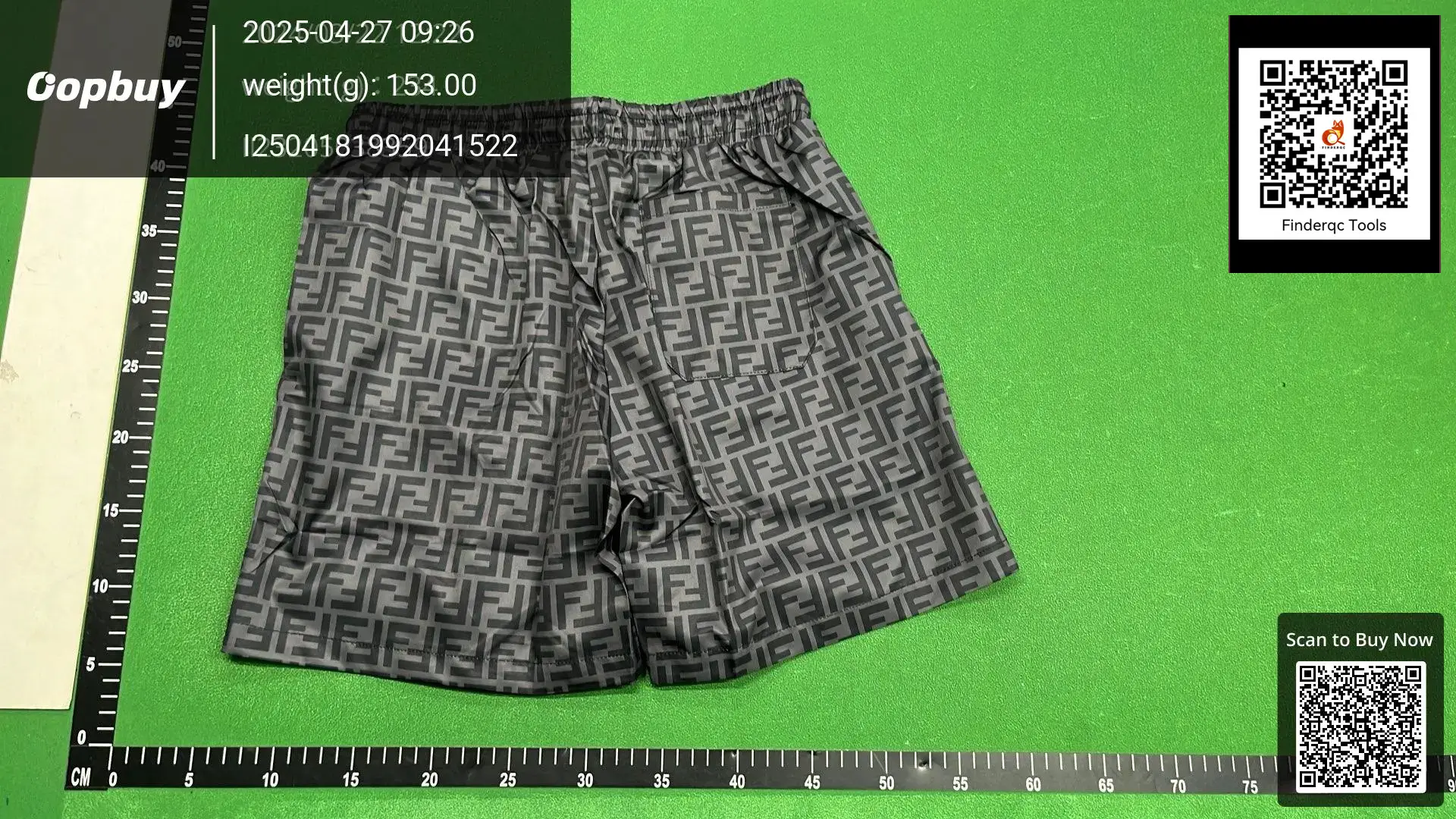 Fendi FF Pattern Shorts