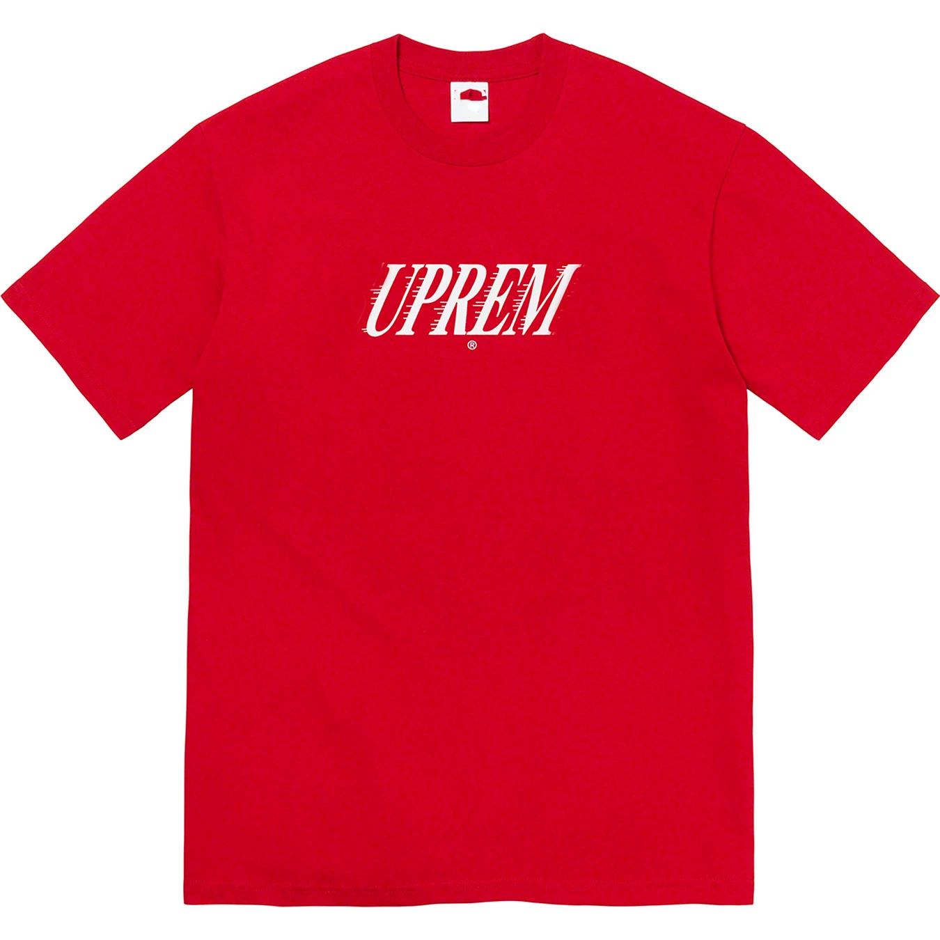 22FW Slap Shot Tee斜体大写字母logo圆领短袖T恤男女款情侣款tee