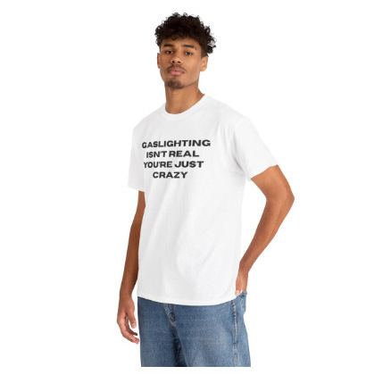 The Gaslight Shirt - Tshirt Casual Classic Cotton Fashion