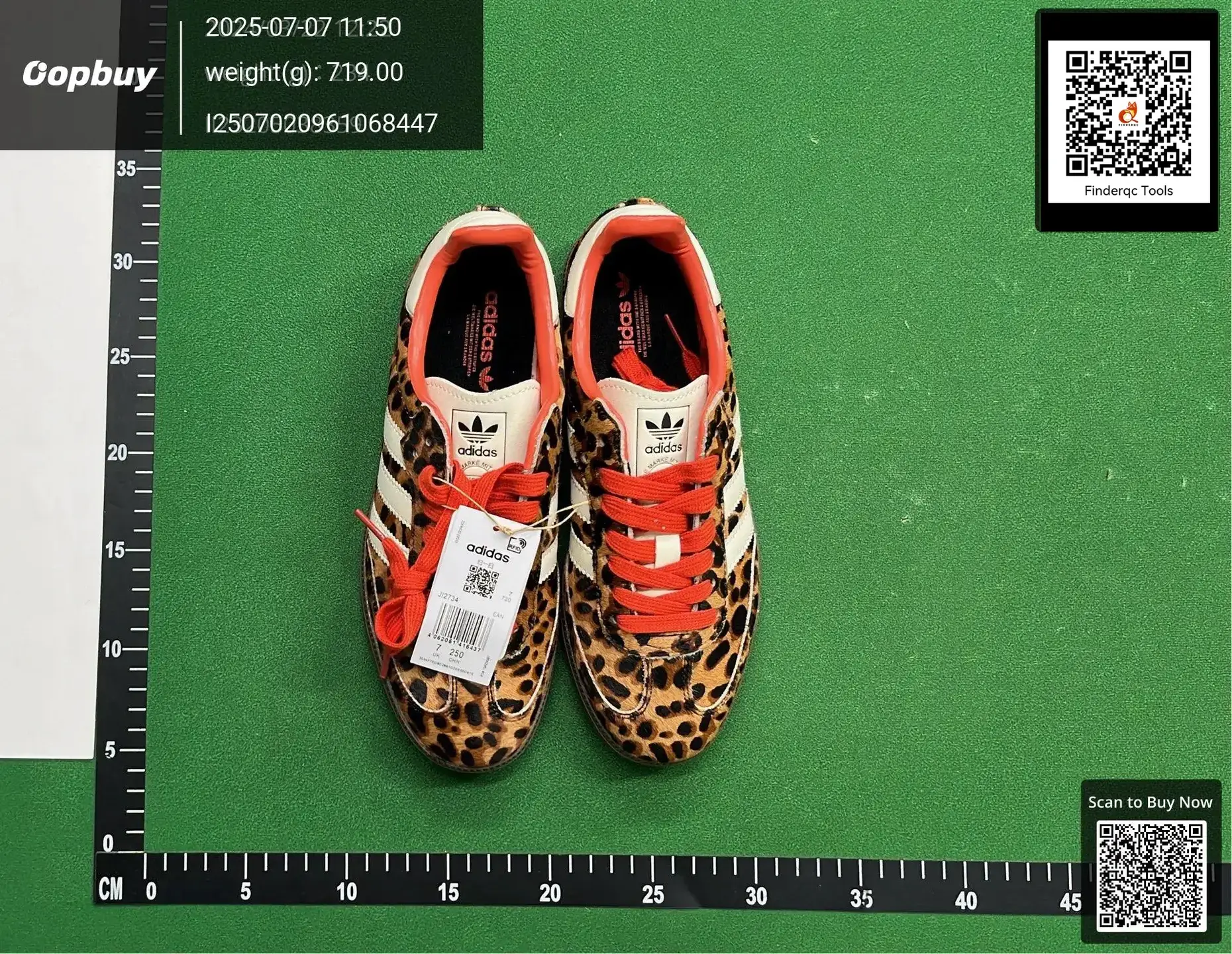 Putian High Version De Training Women's Shoes Pure Original Samba Strawberry Bear Leopard Print Black and White Shoes Adi De Training Shoes