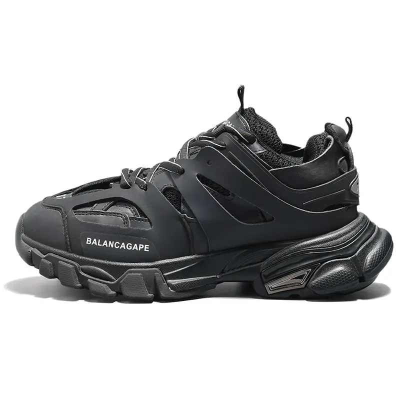 Hong Kong Haohong International Pavilion~! Black Warrior Daddy Xie Hits the Street Easiest for match Increase Height Thick Sole Athleisure Xie