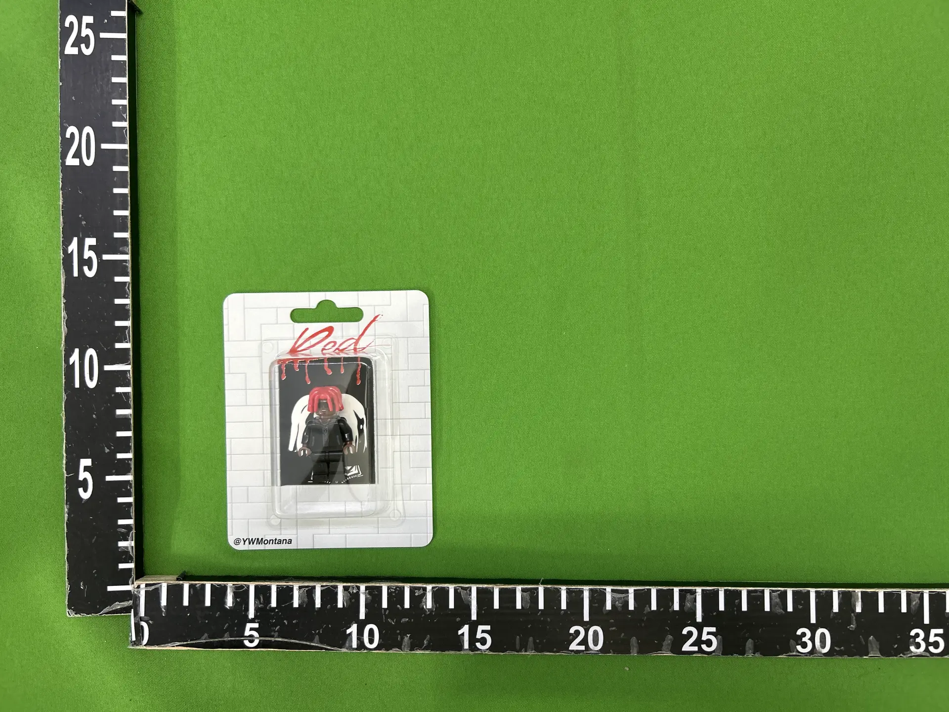 Spot Playboi Carti Handmade Hanging Card Toy Whole Lotta Red Album Surrounding Block Man