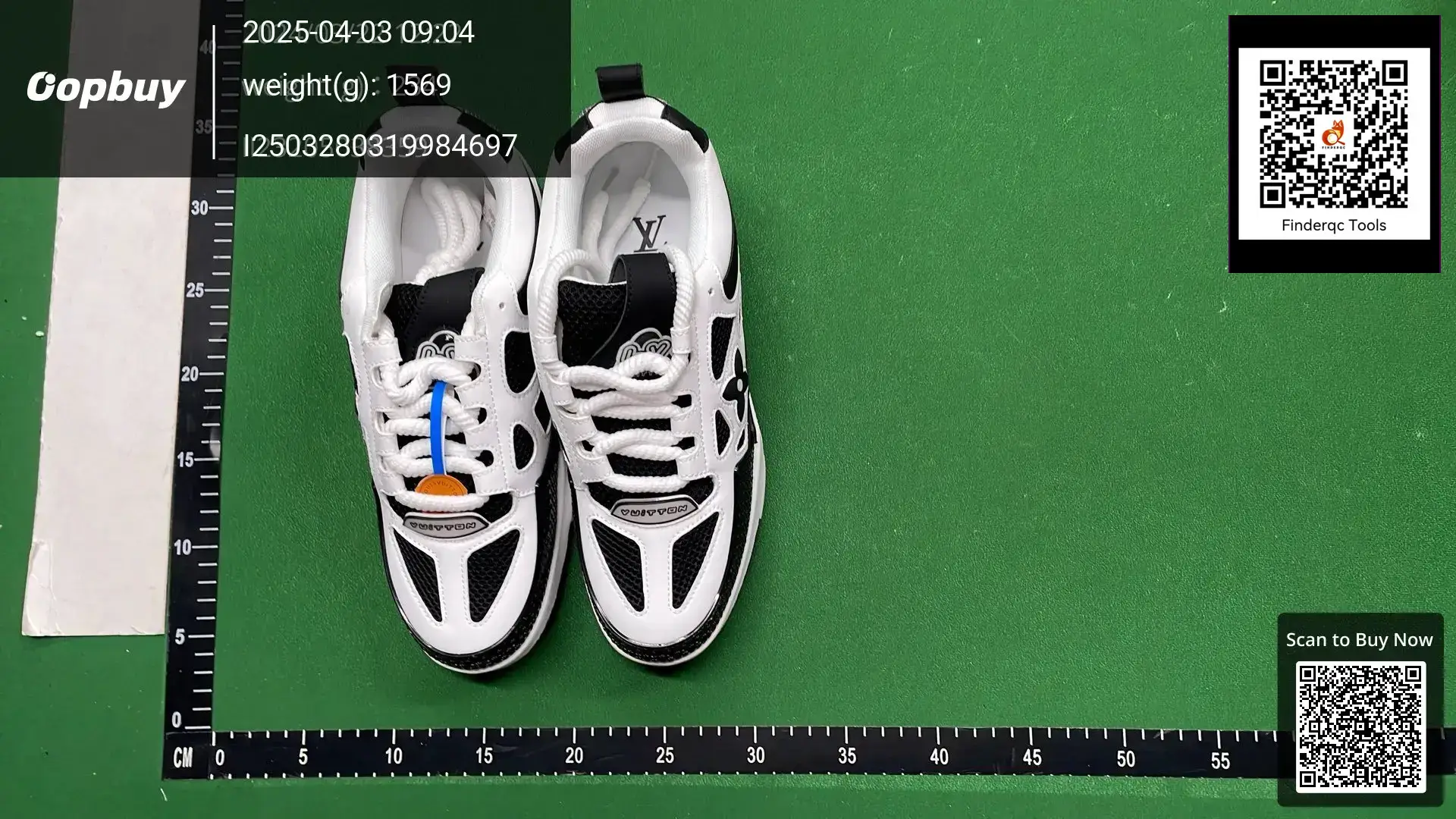 Louis Vuitton LV Trainer White Black