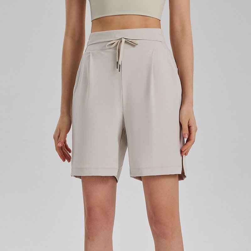 High-Waisted Sports Pants for Women, Loose Slimming Fitness Training Pants, Running Casual Outer Wear Yoga Shorts