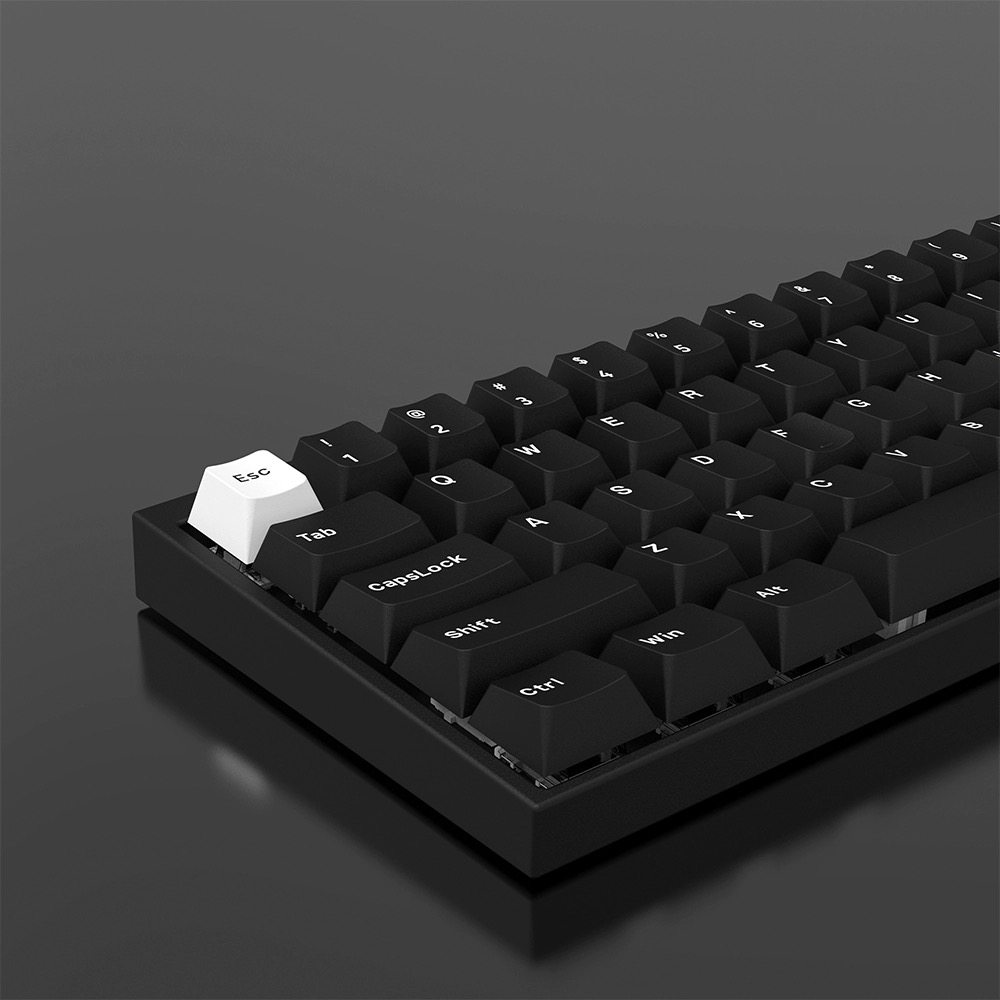 Wob/Bow Two-Color Keycaps, 126 Keys, Pbt Material, Original Height, Compatible with 61/68/75/84/87/98/108 QC-Foto von TAOBAO auf Qualit.ly