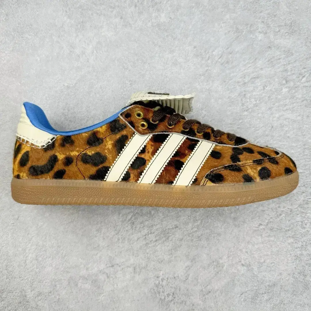 WALES BONNER x ADIDAS Samba Leopard Print