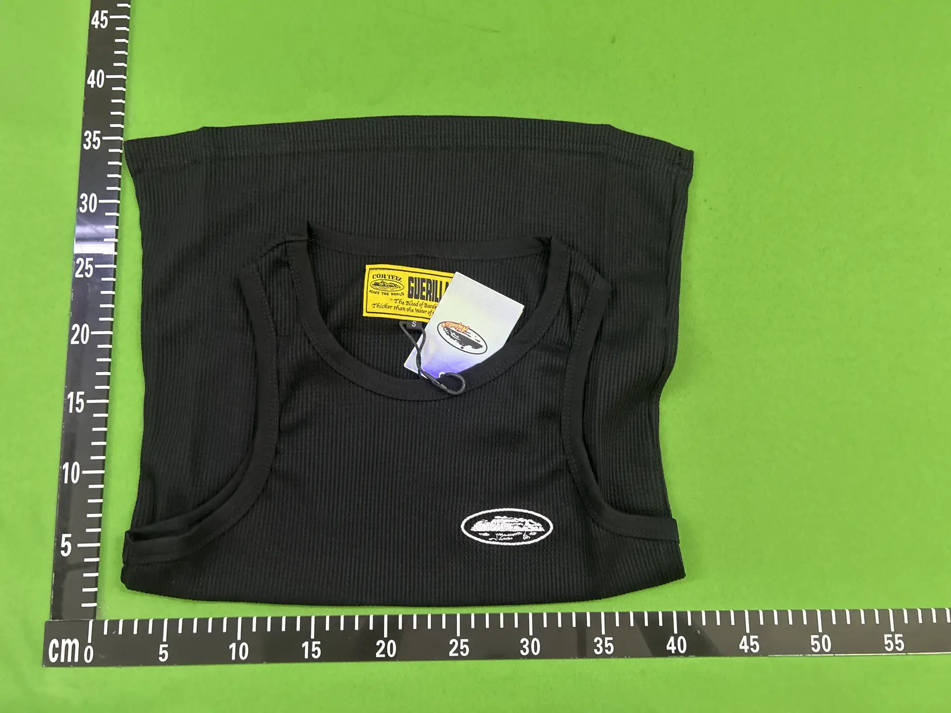 Corteiz vest Meichao High Street Summer Sports and Casual Embroidery Logo Tight Training Sleeveless Vest Sweatshirt