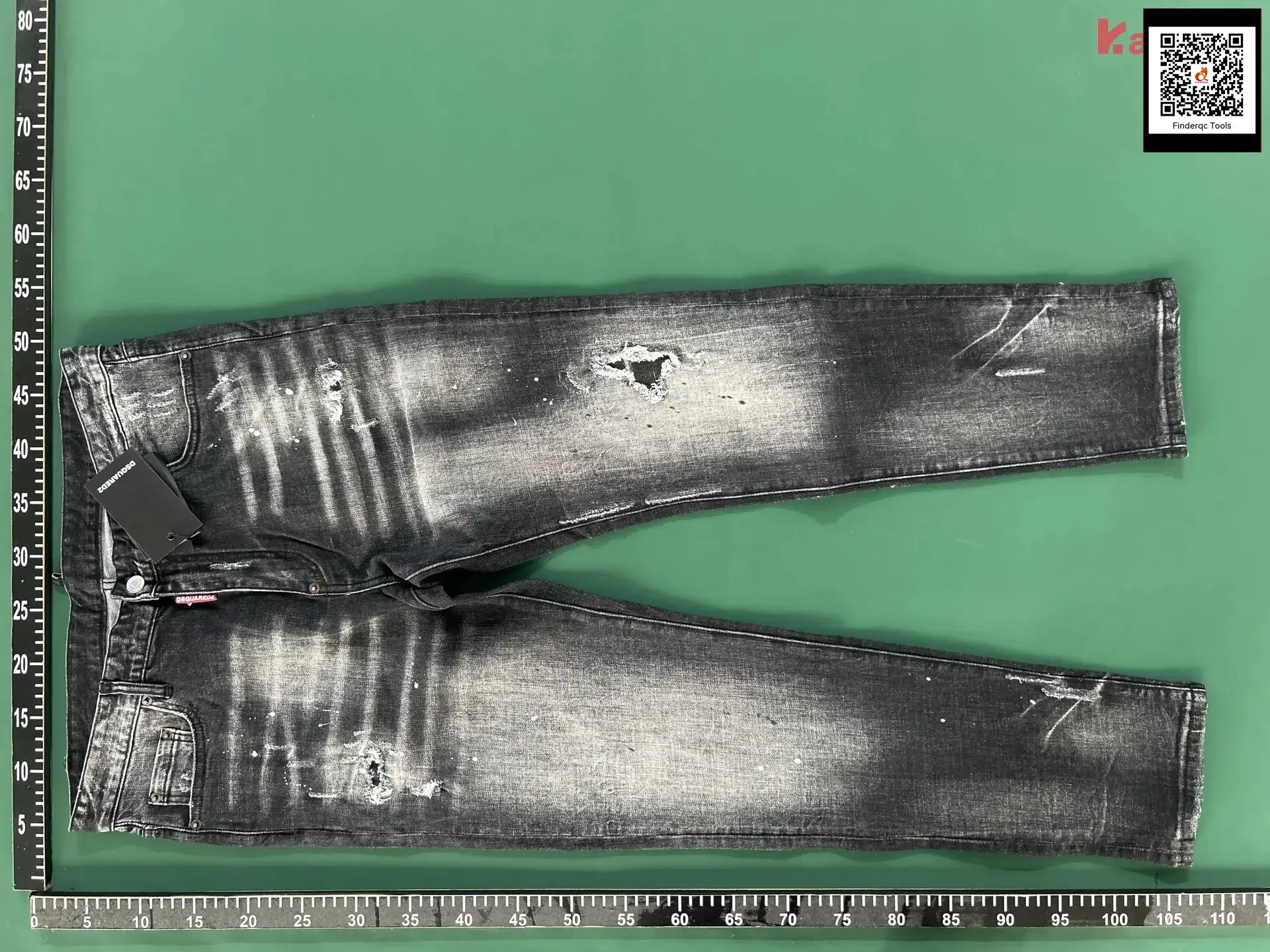 Dsq2 Denim Men Ripped Fashion Minimalist Secondary Splash Ink D2 pants silm Casual Easiest for match Pants