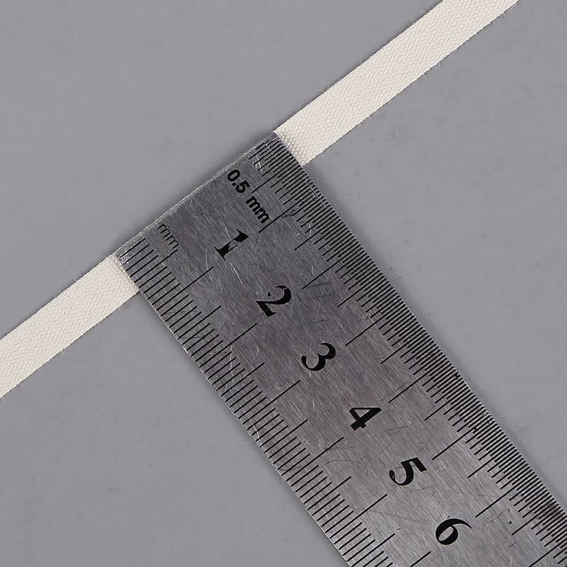 Factory supply trademark cotton webbing thin plain cotton webbing pure cotton plain cotton with plain edging Cotton