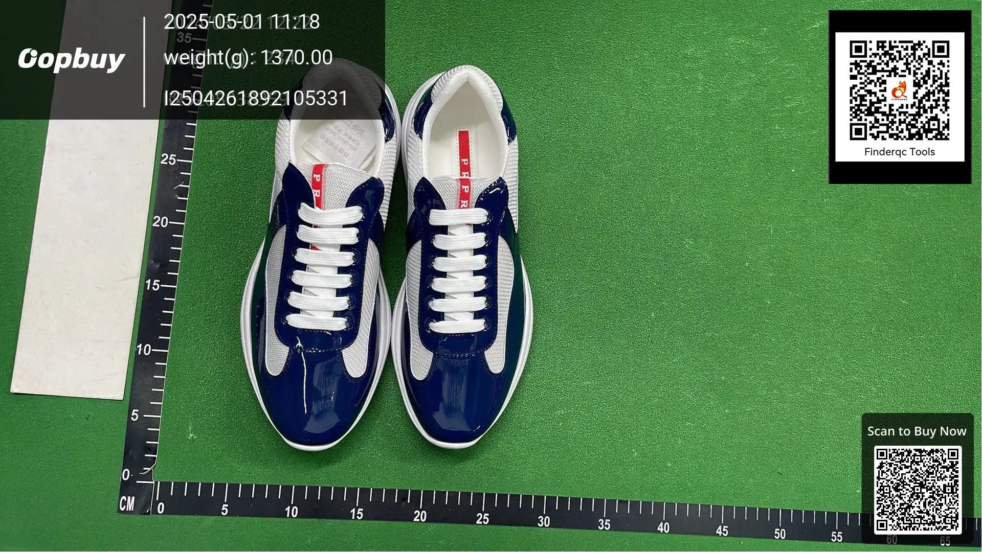 Prada low-top sneakers blue