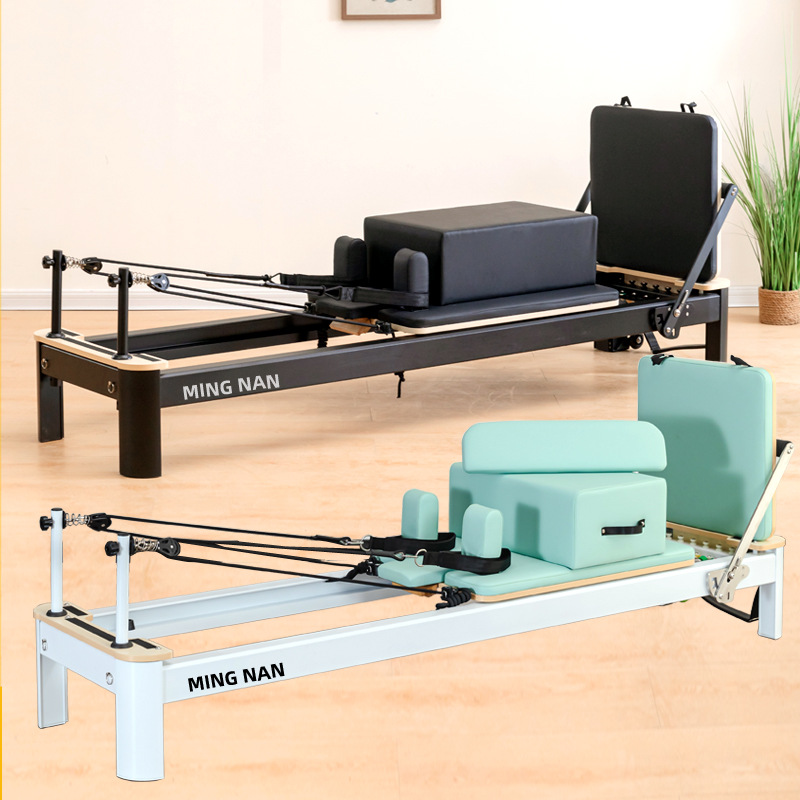 Pilates Core Bed Large Equipment Aluminum Alloy Small White Bed Home Foldable Yoga Studio Gym Pilates Bed