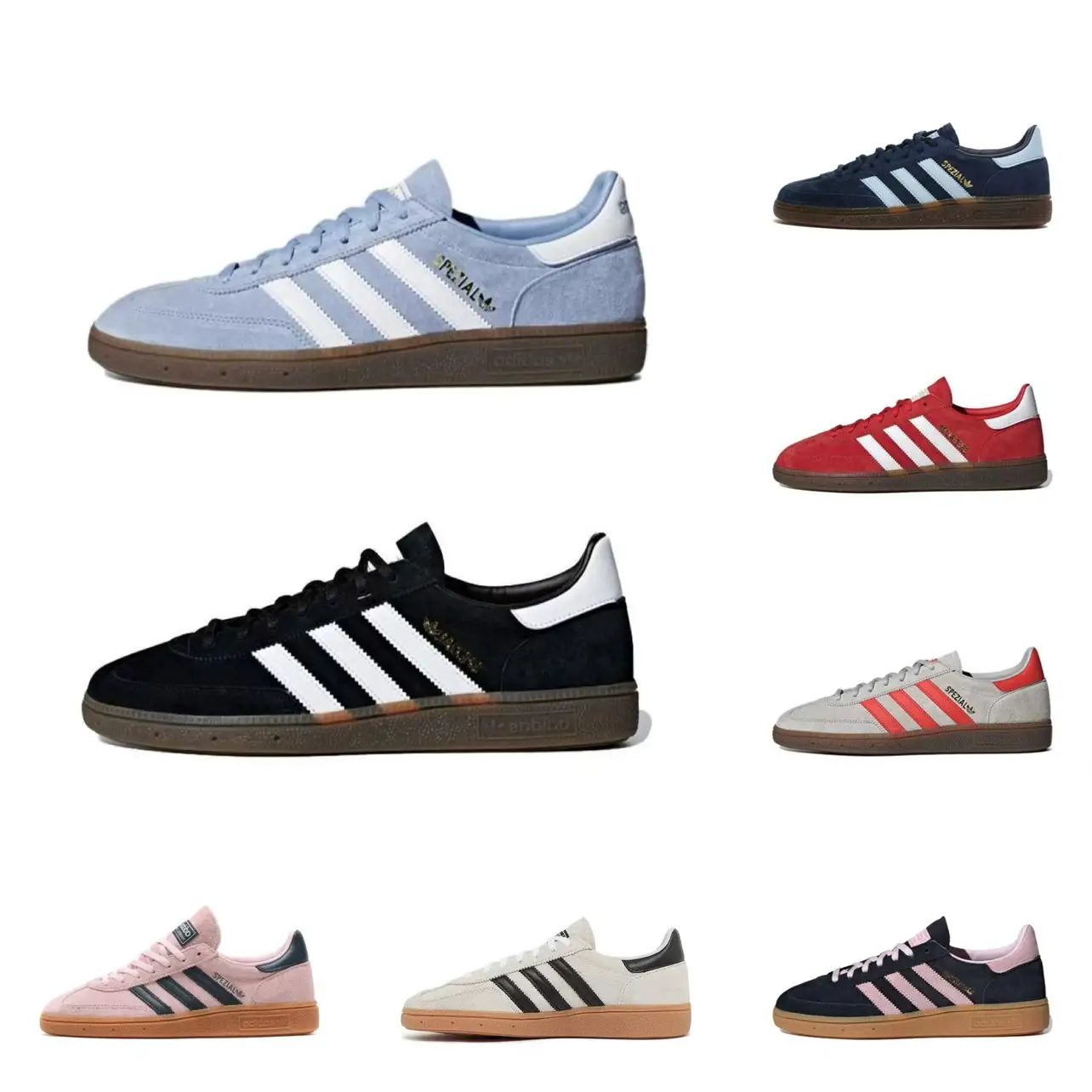 C American trend classic simple and comfortable shock-absorbing non-slip wear-resistant low-cut lifestyle casual sports all-matching couples skate shoes samba shoes and German training shoes