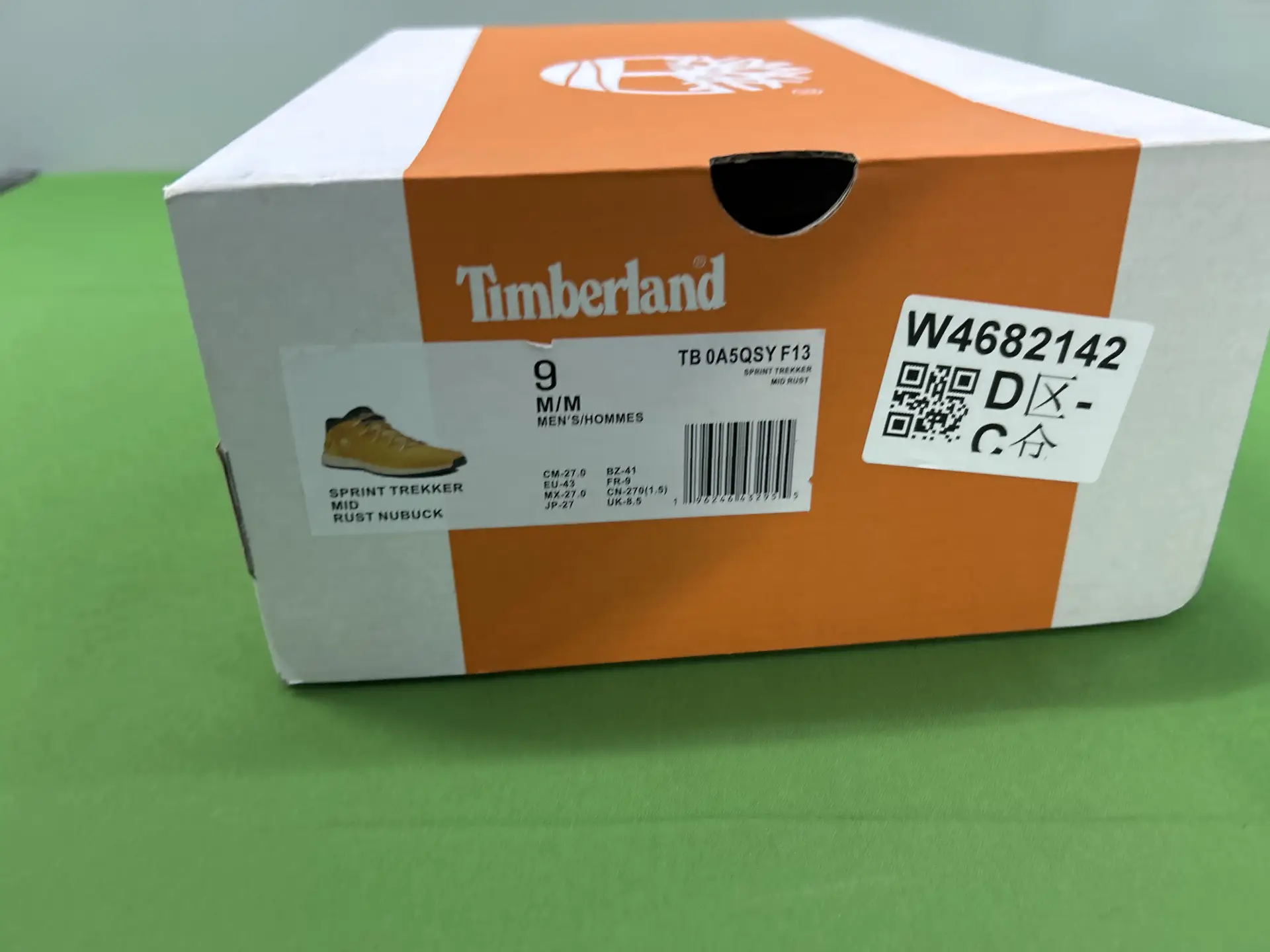 Timberland Sprint Trekker Mid Rust Nubuck Boots