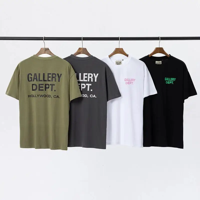 Short Sleeve American High Street Cotton T-Shirt Collection 3-Pack