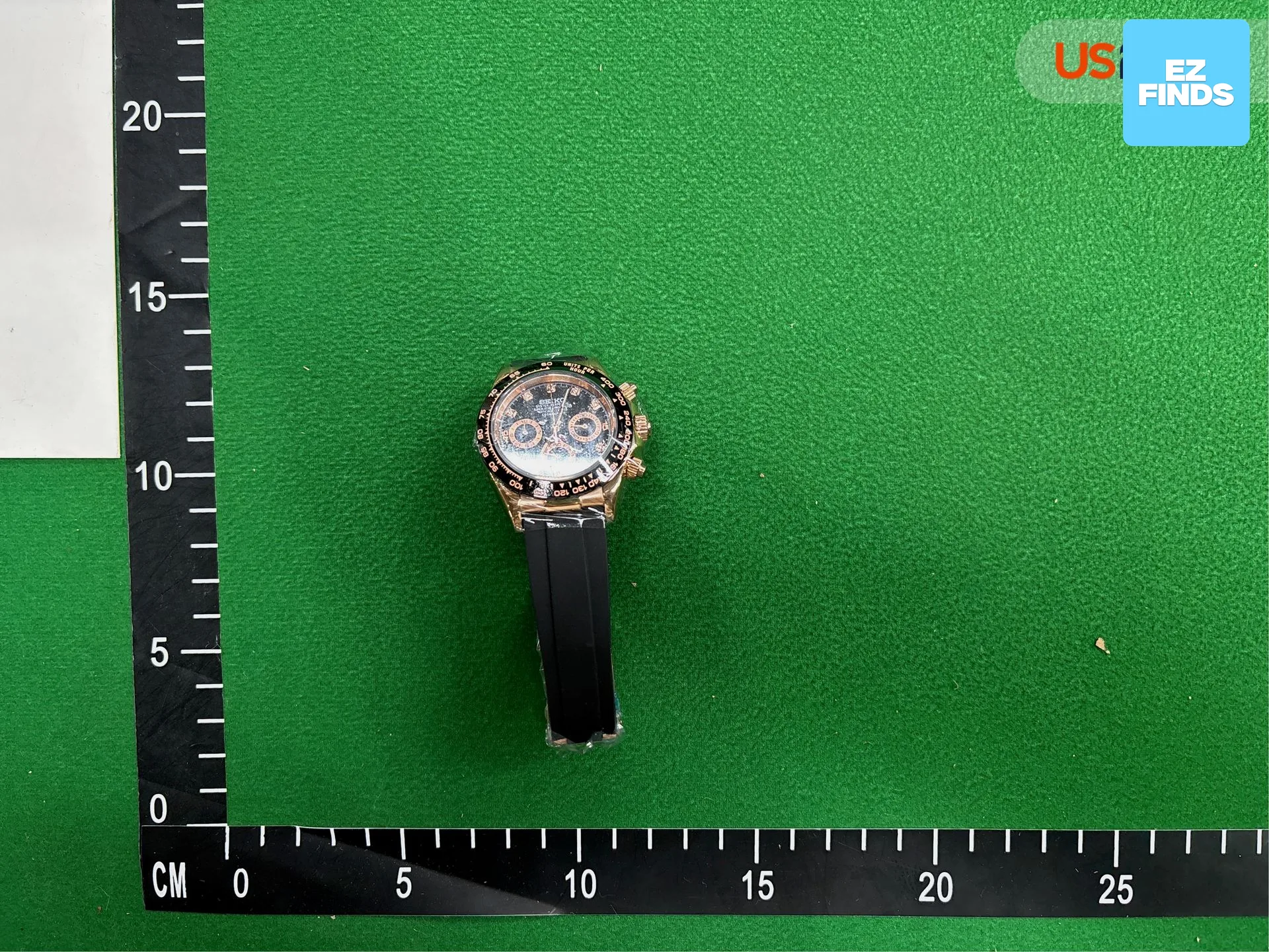 Vk63 Quartz Movement Dial Diameter 29.5mm Modified Multifunctional Chronograph Panda Dial Green Luminous Watch Accessories photo QC de TAOBAO sur Qualit.ly QC