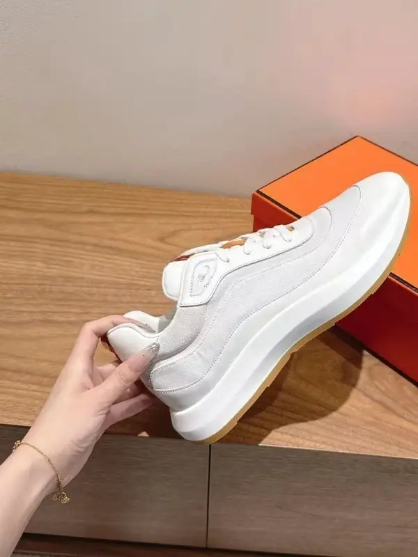Vidona 2025 New arrival Plaid Leather Weave Patchwork Shoelace Non Slip Casual Sneakers White Shoes Casual Shoes Summer