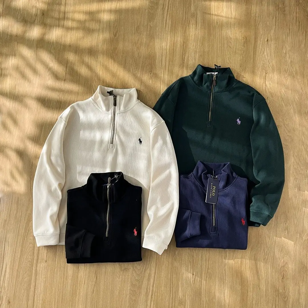 Polo Quarter Zip Sweater