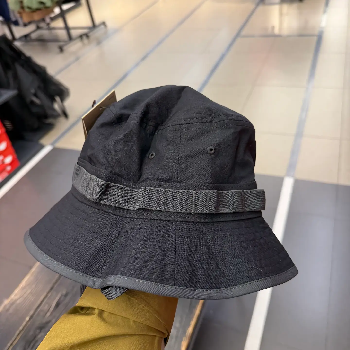 Authentic Nike Men's Sports Outdoor Fishing Casual Sunshade Quick-Drying Breathable Fisherman Hat Hj3683-010