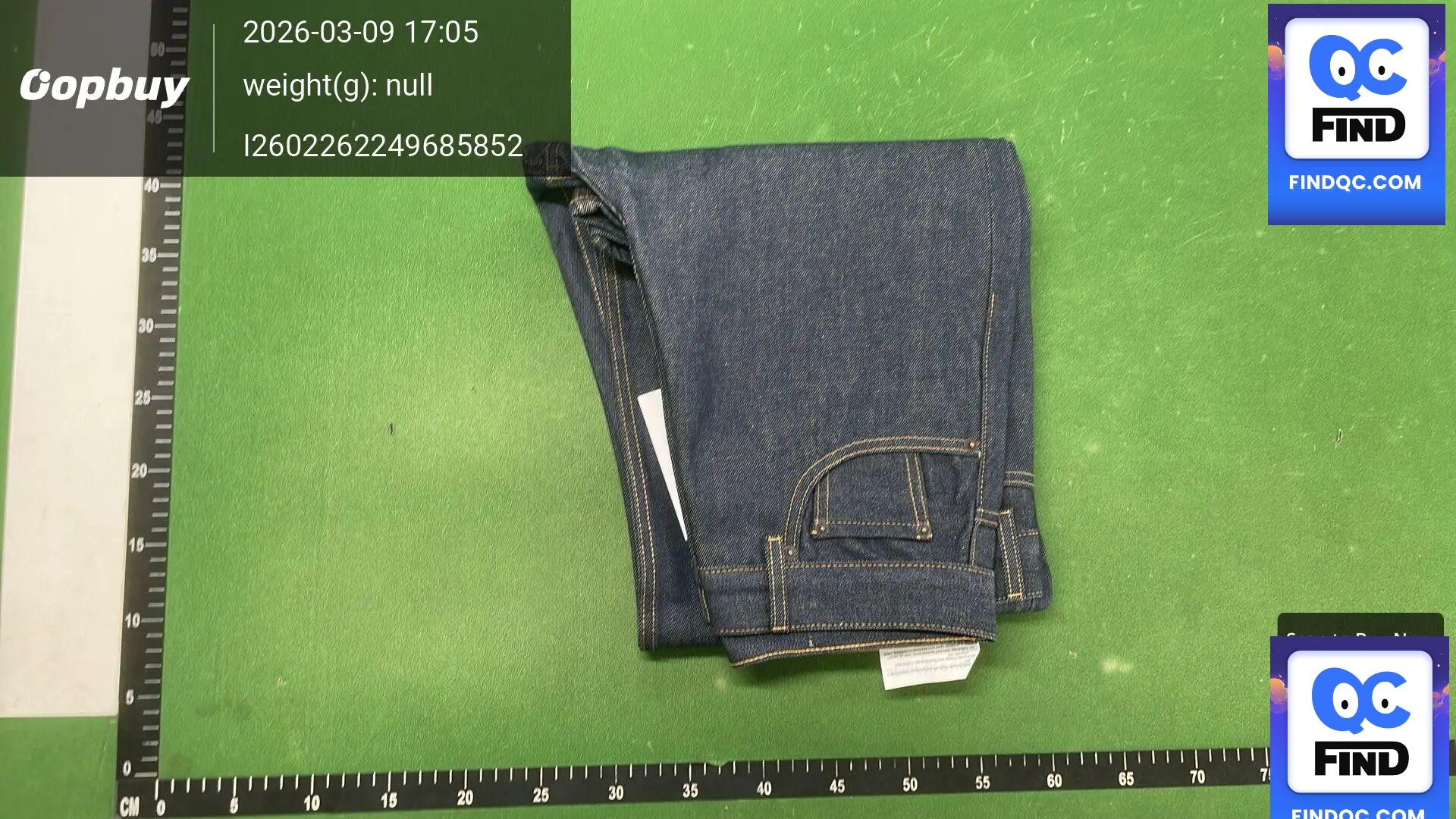 Acne Studios 2021m Original Color Denim Pants QC